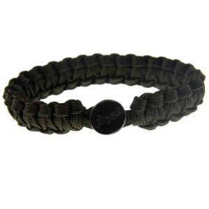 Paracord Faldskærmsline armbånd grøn